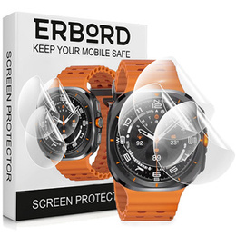 3x ERBORD Гідрогелева фольга для Xiaomi Redmi Smart Band 2