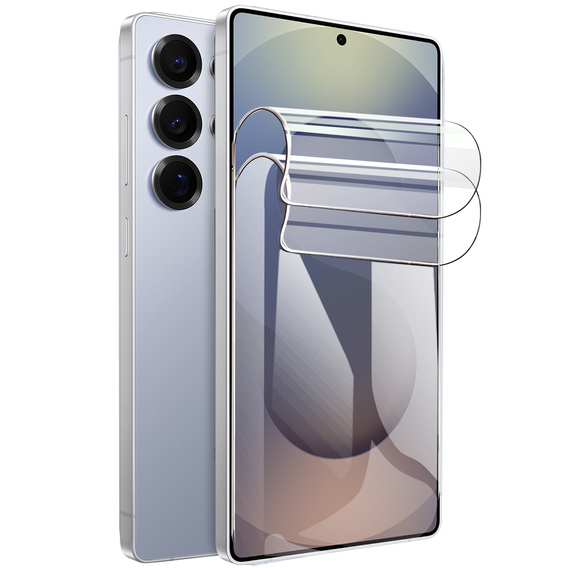2x Гідрогелева плівка для iPhone 15 Pro Max, ERBORD Hydrogel Foil