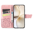 Чохол-книжка для Realme 14 Pro 5G, Butterfly, рожевий rose gold