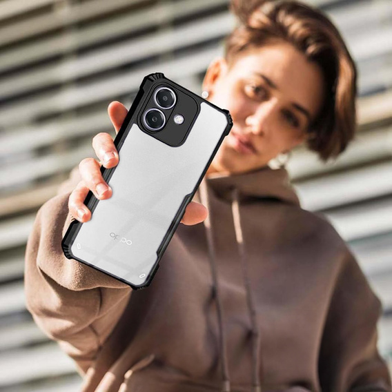 Чехол до Oppo A40 / Oppo A40m, AntiDrop Hybrid, чёрный