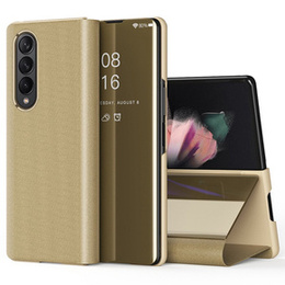 Чoхол до Samsung Galaxy Z Fold 4 5G, Clear View, золотий
