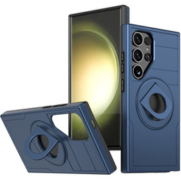 Чехол MagSafe для Samsung Galaxy S24 Ultra, Military Magnet, зелёный