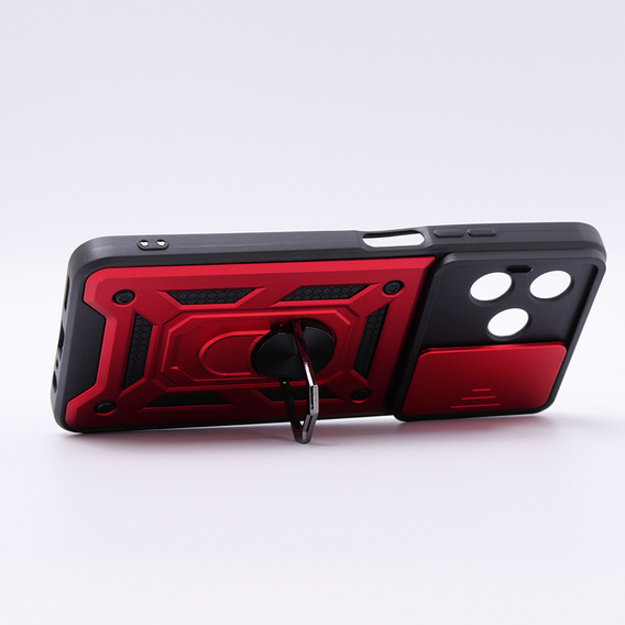 Чохол NOX Camera Slide Realme C51, CamShield Slide, червоний