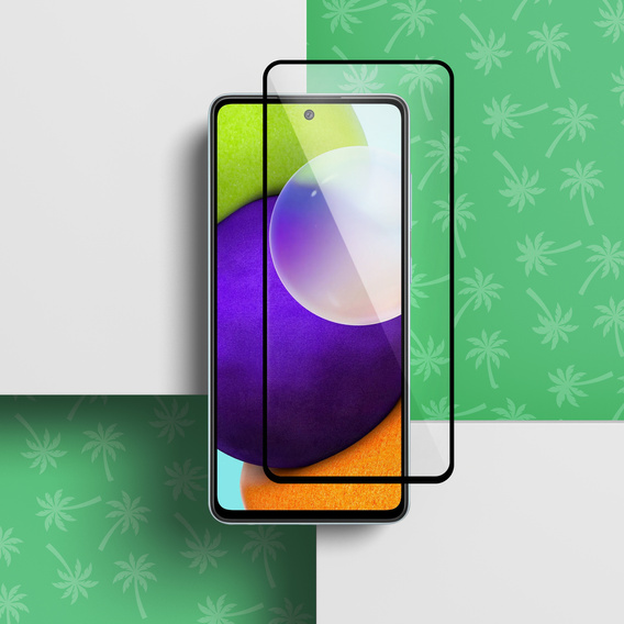 Закаленное стекло 5D Full Glue Smart Palm для Samsung Galaxy A52/A52s