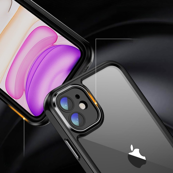 Чохол для iPhone 12, ERBORD Impact Guard, чорний