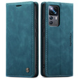 Чехол CASEME для Xiaomi 12T / 12T Pro, Leather Wallet Case, бирюзовый