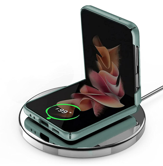 Чехол GKK PC Case до Samsung Galaxy Z Flip3 5G, Green