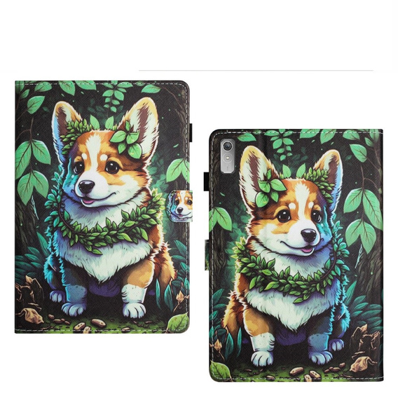 Чехол до Lenovo Tab P11 Gen 2, corgi dog