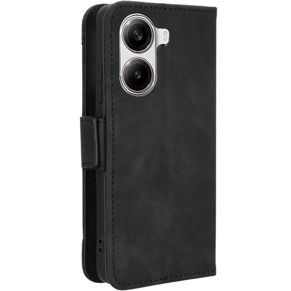 Футляр з клапаном для Xiaomi Poco X7 Pro 5G, Card Slot, чорний