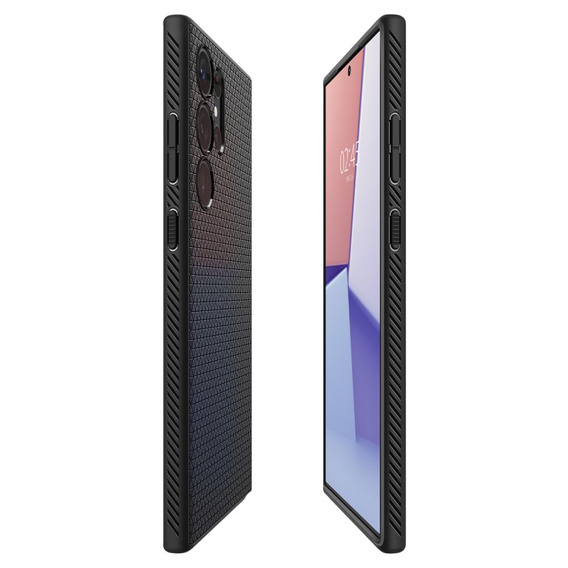 Чoхол Spigen до Samsung Galaxy S23 Ultra, Liquid Air, чорний