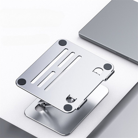 Підставка для ноутбука зі сталі до 17", ERBORD P89, Grey