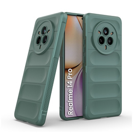 Чехол до Realme 14 Pro 5G, Gaming Shockproof, зелёный