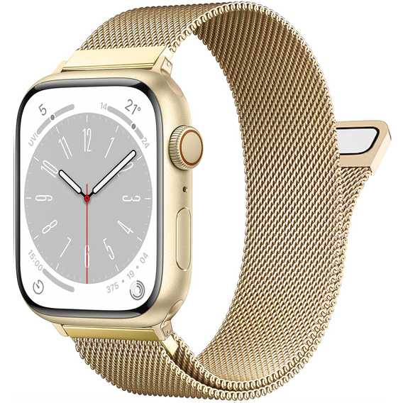 Браслет Milanese для Apple Watch  1/2/3/4/5/6/7/SE (42/44MM) - Gold