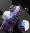 Броньований чохол для iPhone 14 Pro Max, Dexnor Full Body for MagSafe, фіолетовий