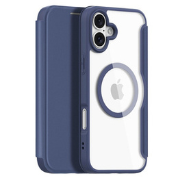 Чехол Dux Ducis до iPhone 16, Skin X Pro, MagSafe, темно-синий