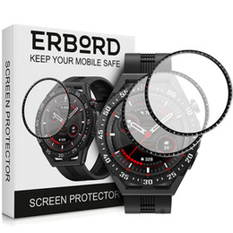 2x Гибридное стекло ERBORD для Huawei Watch GT 3 SE