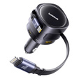 Baseus Автомобильное зарядное устройство 2-Port USB i USB Type-C PD40W/QC3.0 - Grey