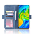 Откидной чехол для Xiaomi Redmi Note 9, Card Slot, синий