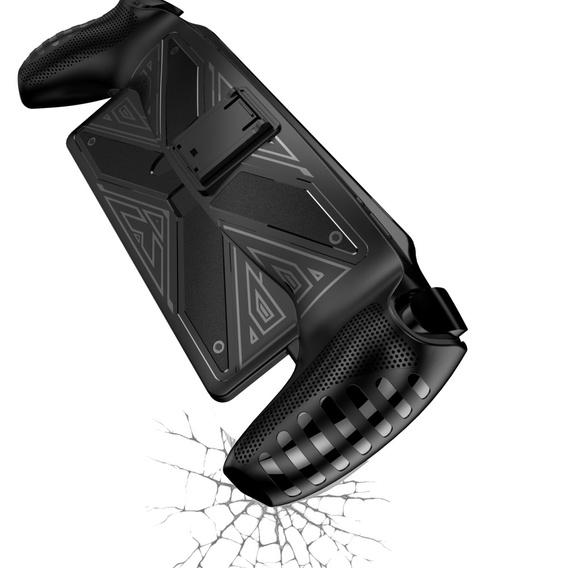 Чехол Armoured Case для PlayStation Portal, с подставкой, черный