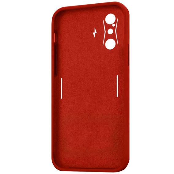 Чoхол до Xiaomi POCO F4 GT, Silicone Lite, червоний
