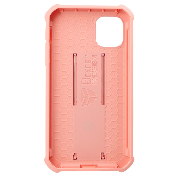 Бронированный чехол для iPhone 11, Dexnor Full Body, розовый rose gold