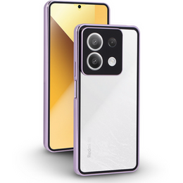 Чехол для Xiaomi Redmi Note 13 5G, Magnetic Dual Glass, фиолетовый