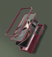 Броньований чохол для Samsung Galaxy S25, Dexnor Full Body (Two Frames), червоний