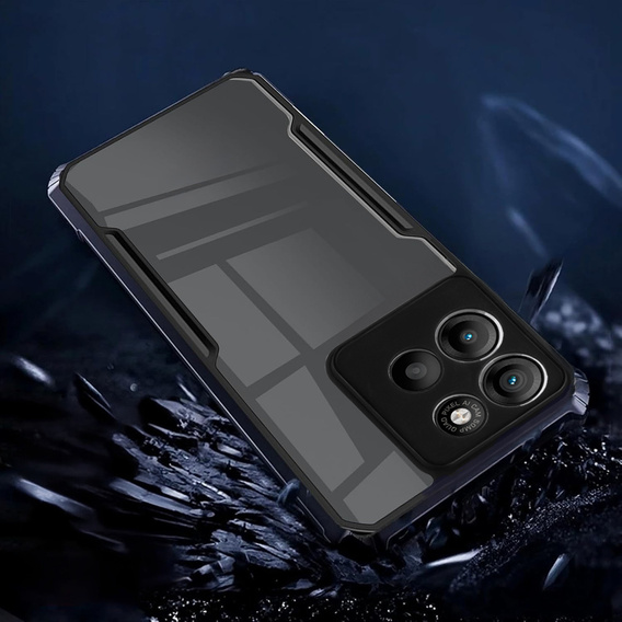 Чехол до Motorola Moto G15 / Motorola Moto G15 Power, AntiDrop Hybrid, чёрный