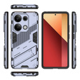 Чохол для Xiaomi Redmi Note 13 Pro 4G / Xiaomi Redmi Note 14S / Xiaomi Poco M6 Pro 4G, Military kickstand, темно-синій