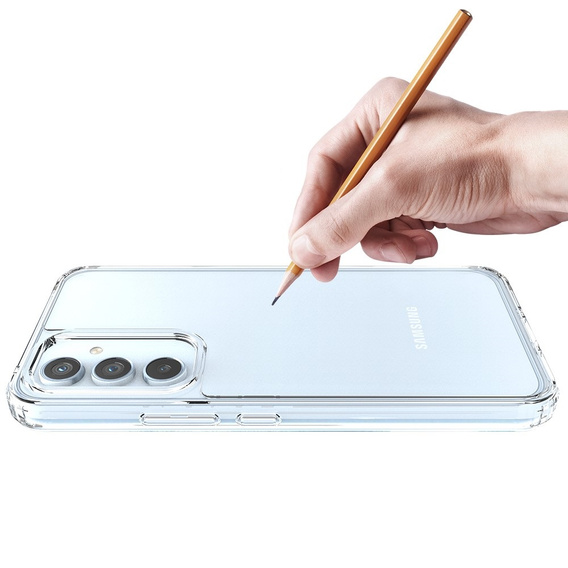 Чехол до Samsung Galaxy A54 5G, Fusion Hybrid, прозрачный