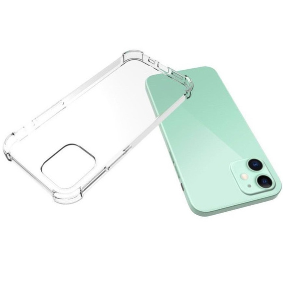 Чoхол до iPhone 12 / 12 Pro, Dropproof, прозорий