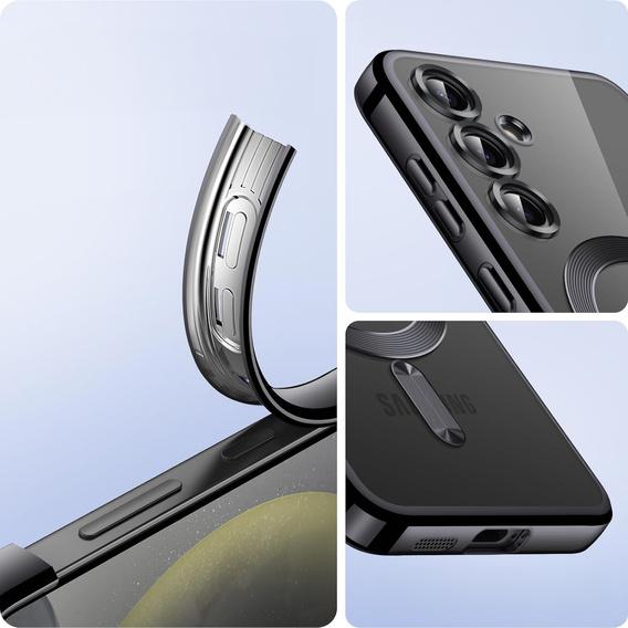 Чохол для Samsung Galaxy A05s, Electro MagSafe, чорний + Скло на екран