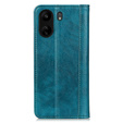Чoхол до Xiaomi Redmi 13C / Poco C65, Wallet Litchi Leather, зелений