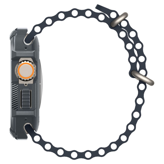 Чехол Spigen для Apple Watch Ultra/Ultra 2 49 мм, Rugged Armor, бежевый