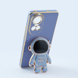 Чехол до Oppo Reno 10 / 10 Pro, Astronaut, синий