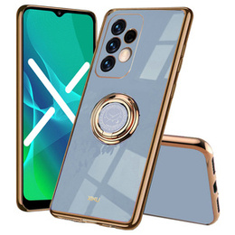 Чехол до Samsung Galaxy A13 4G, Electro Ring, синий