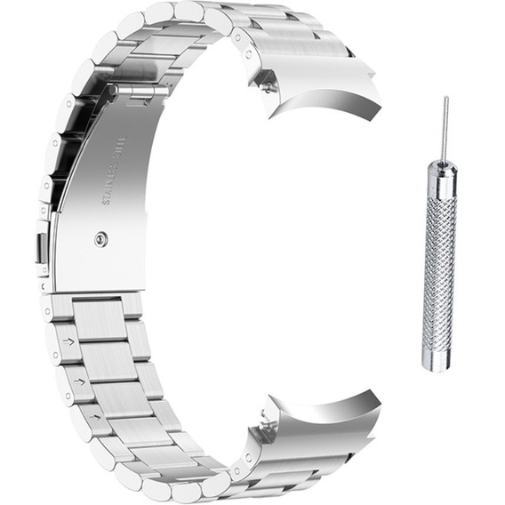 Браслет Stainless для  Samsung Galaxy Watch 4 / 4 Classic - Silver
