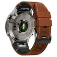Кожаный ремешок Quickfit для часов Garmin Fenix 5X/6X/6X PRO/7X