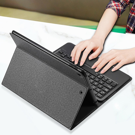 Чохол + клавіатура iPad 10.2 2021/2020/2019, Dux Ducis Magnetic Keyboard, чорний