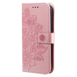 Откидной чехол для Samsung Galaxy A54 5G, Mandala Flower, розовый rose gold