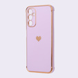 Чoхол до Samsung Galaxy A14 4G/5G, Electro heart, фіолетовий