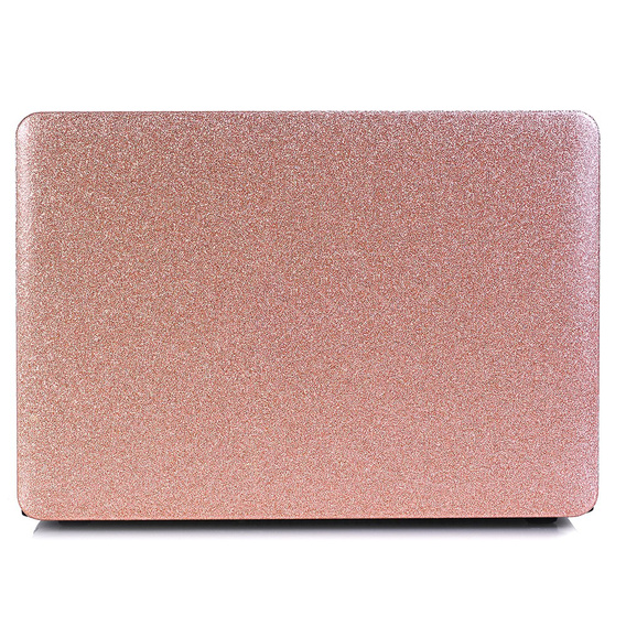 Чехол для MacBook Air 13.3 A2179 (2020), Glitter Hard Case, Rose Gold