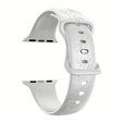 Силіконовий ремінець для Apple Watch 1/2/3/4/5/6/7/8/9/SE 38/40/41/мм