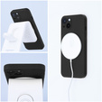 ERBORD Силіконовий чохол для iPhone 15, чорний