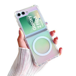 Чохол для Samsung Galaxy Z Flip7 FE / Z Flip6, Fusion Hybrid, для MagSafe, різнокольоровий