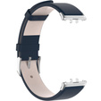 Кожаный ремешок для Samsung Galaxy Fit 3, синий