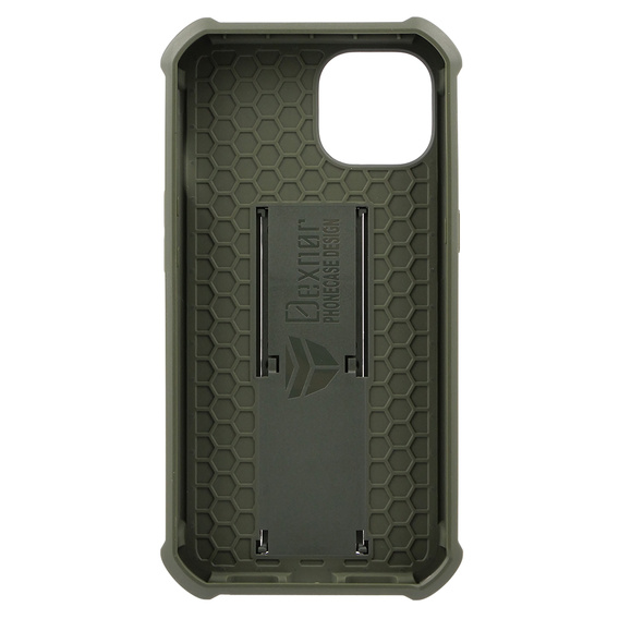 Броньований чохол для iPhone 13 / 14, Dexnor Full Body, зелений
