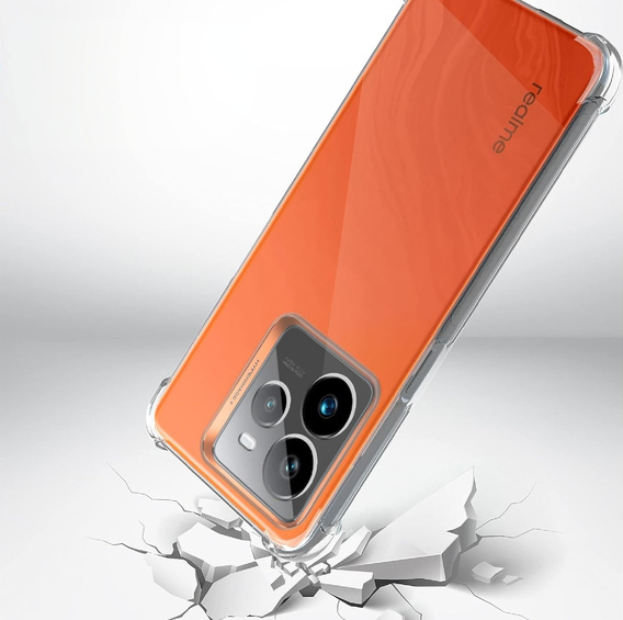 Чехол до Realme GT 7 Pro, Dropproof, прозрачный