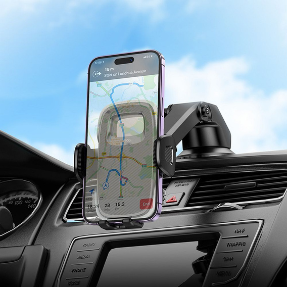 Автомобільний тримач Hoco H15 з присоскою