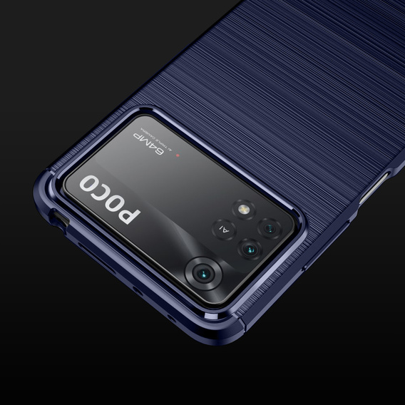 Чoхол до Xiaomi Poco X4 Pro 5G, Carbon, м'яти
